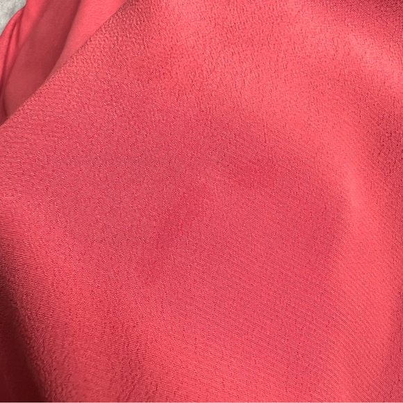 Madewell Button-Front Crepe Shift Easy Dress Rose Pink Small Sz S - Picture 8 of 12